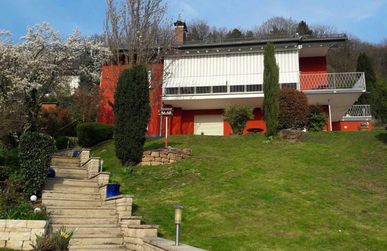 Ferienwohnung Casa Rossa ネッカーシュタイナハ エクステリア 写真