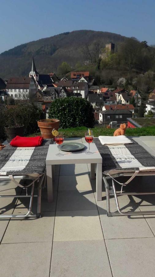 Ferienwohnung Casa Rossa ネッカーシュタイナハ エクステリア 写真